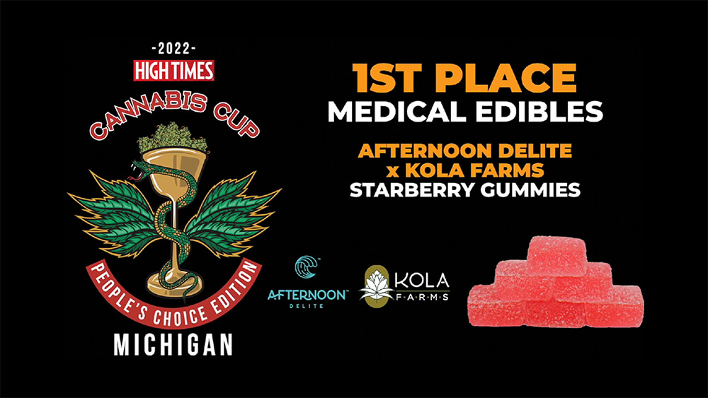 High Times 1st Place Winner – 2022 Cannabis Cup of Michigan 🔥